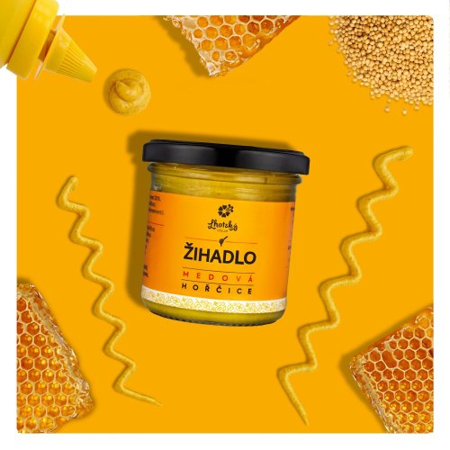 Žihadlo Medová hořčice - Velikost balení: 135g