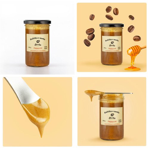 Kafíčko v medu - Velikost balení: 200g