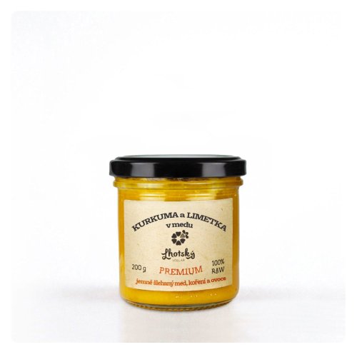 Kurkuma/limetka v medu - Velikost balení: 200g