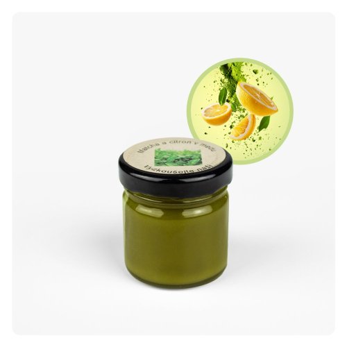 Matcha/citron v medu - Velikost balení: 50 g