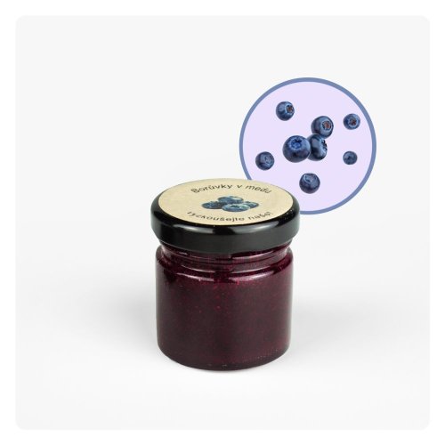 Borůvka v medu - Velikost balení: 50 g